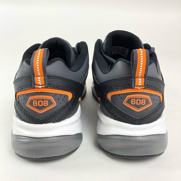 New Balance 608v4 Gray Training Mens Shoes 2E - Picture 6 of 8